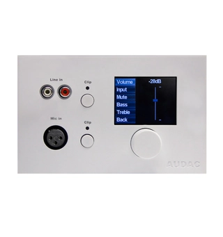 Audac MWX 65 W - All-in-one Wall Panel for MTX 48 / 88 white